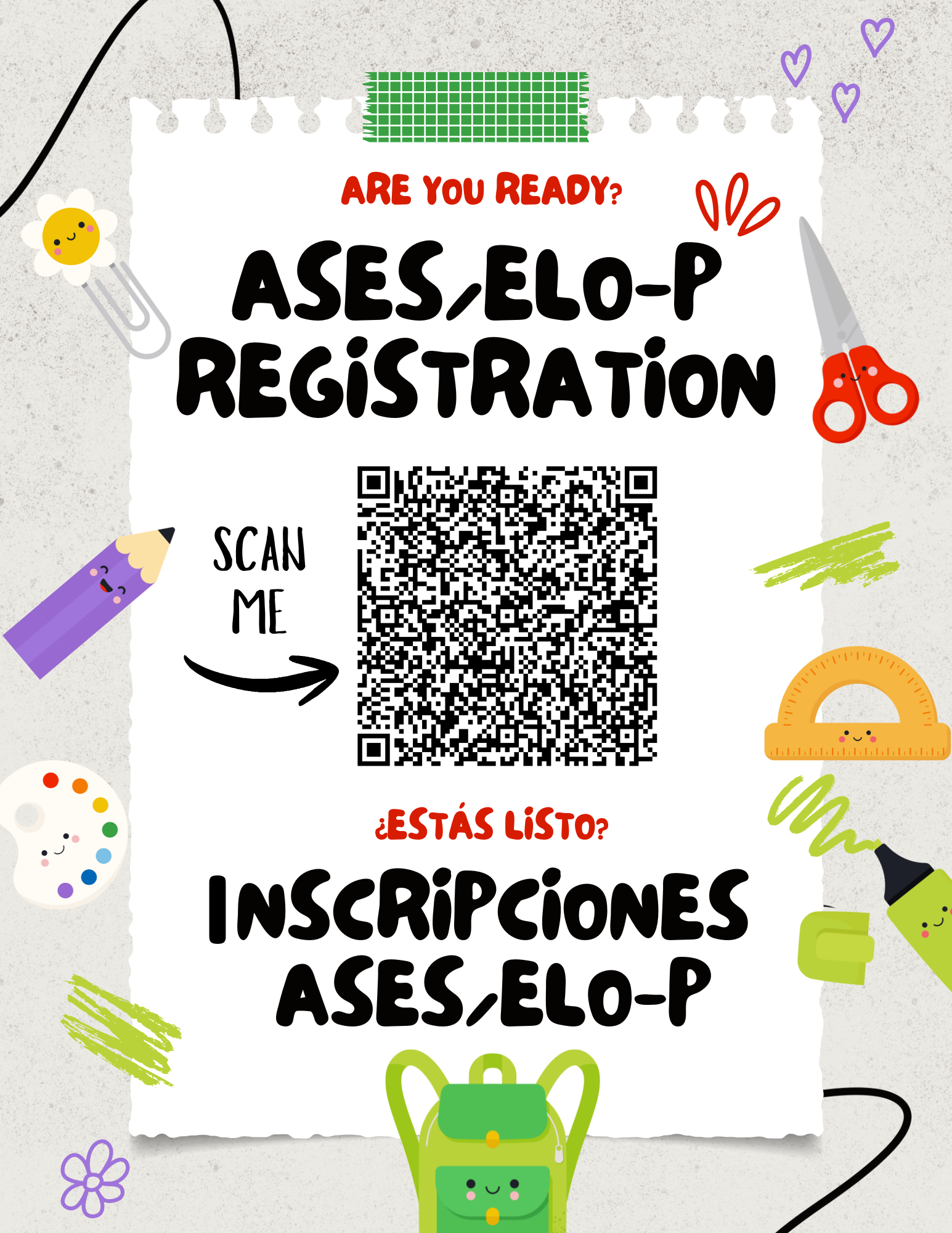 ASES/ELO-P Registration